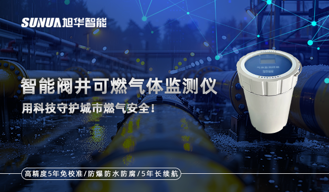 智能阀井可燃气体监测仪