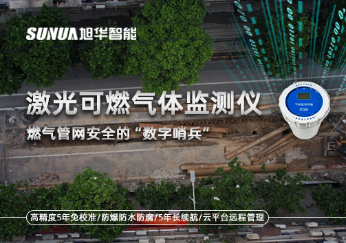 燃气管网安全的“数字哨兵”：激光可燃气体监测仪